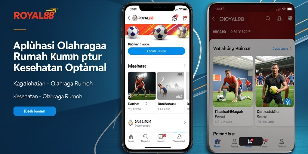 Tampilan antarmuka ROYAL88 yang user-friendly untuk Olahraga Rumah.