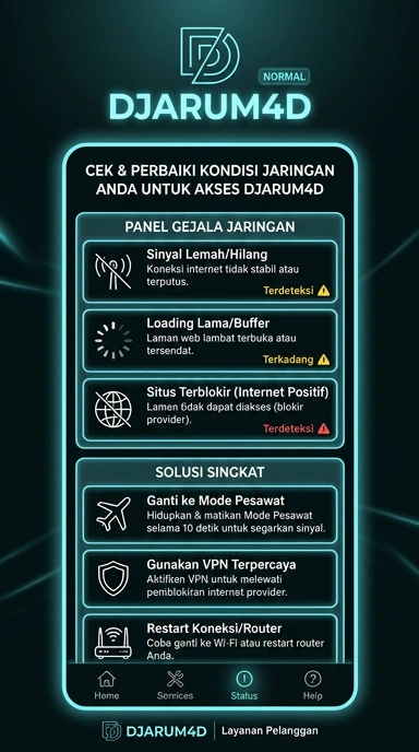 Tampilan link alternatif djarum4d
